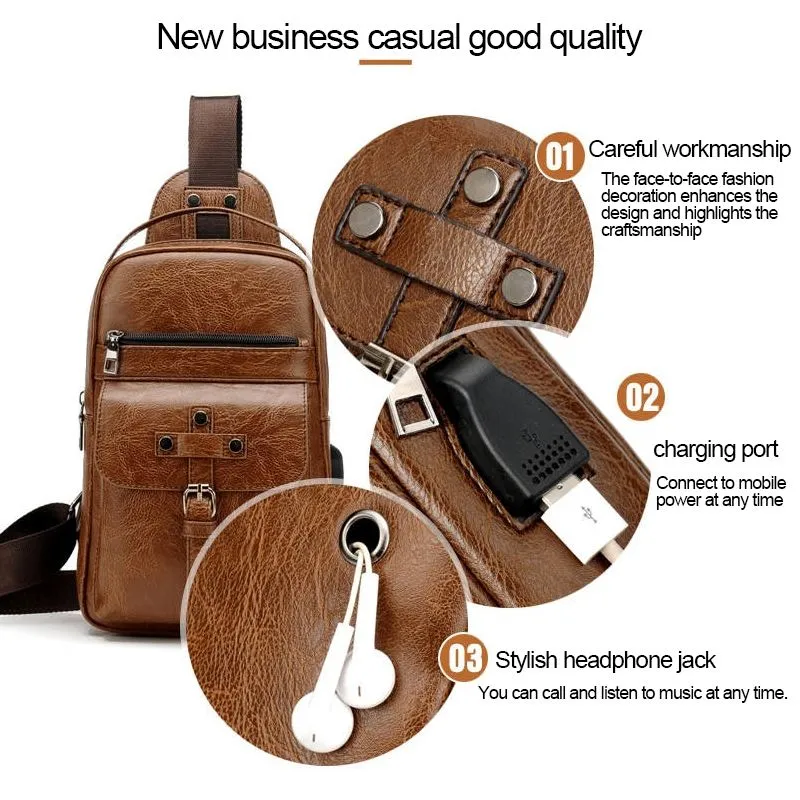 Backpack Waist Shoulder bag compatible with Ebook, Tablet and for Haier I6 Infinity (2019) - Black