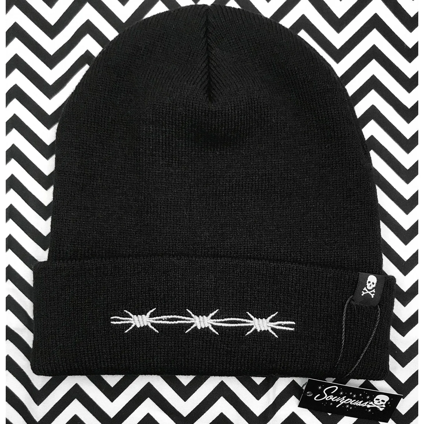 Barbed Wire Womens Beanie