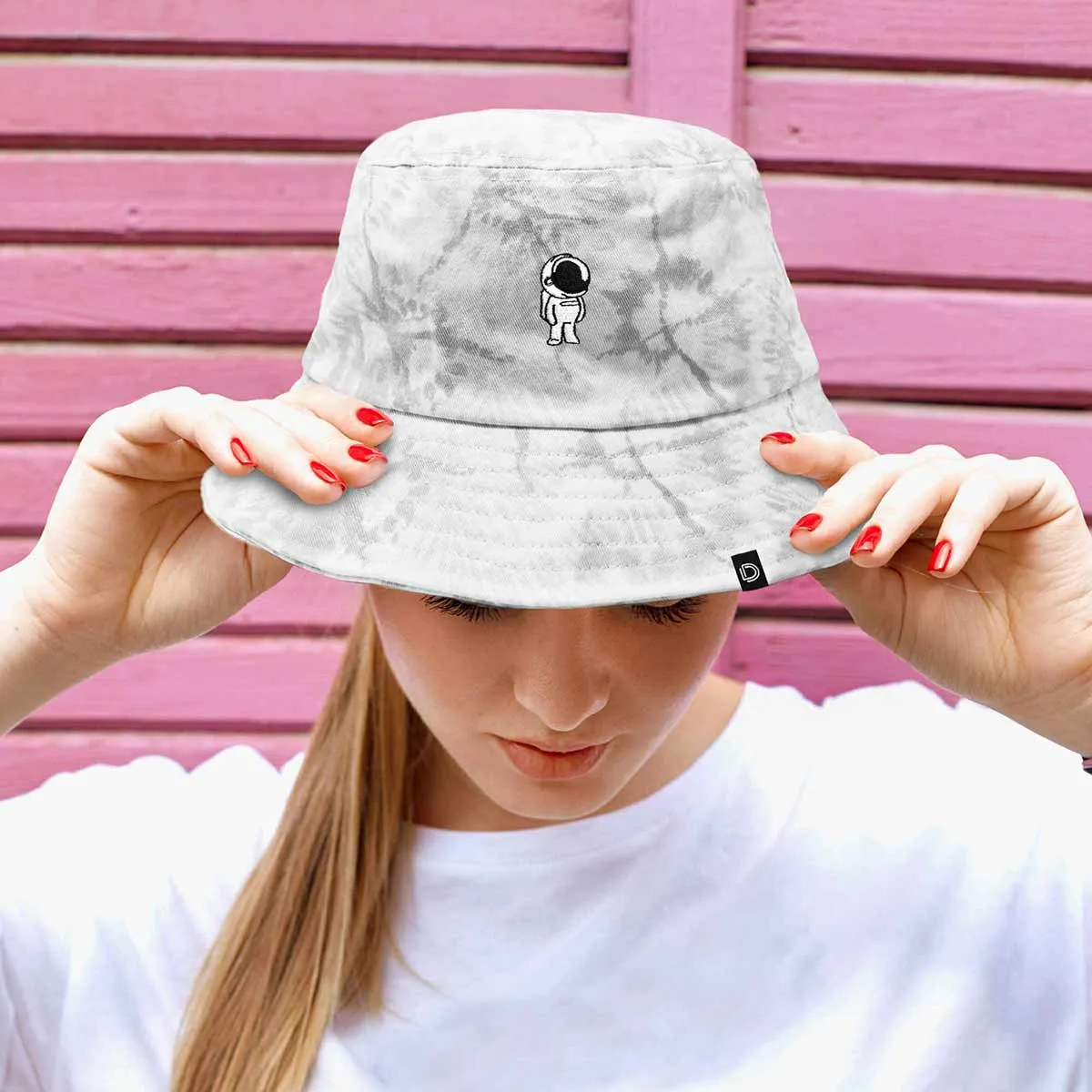 Dalix Astronaut Tie Dye Bucket Hat