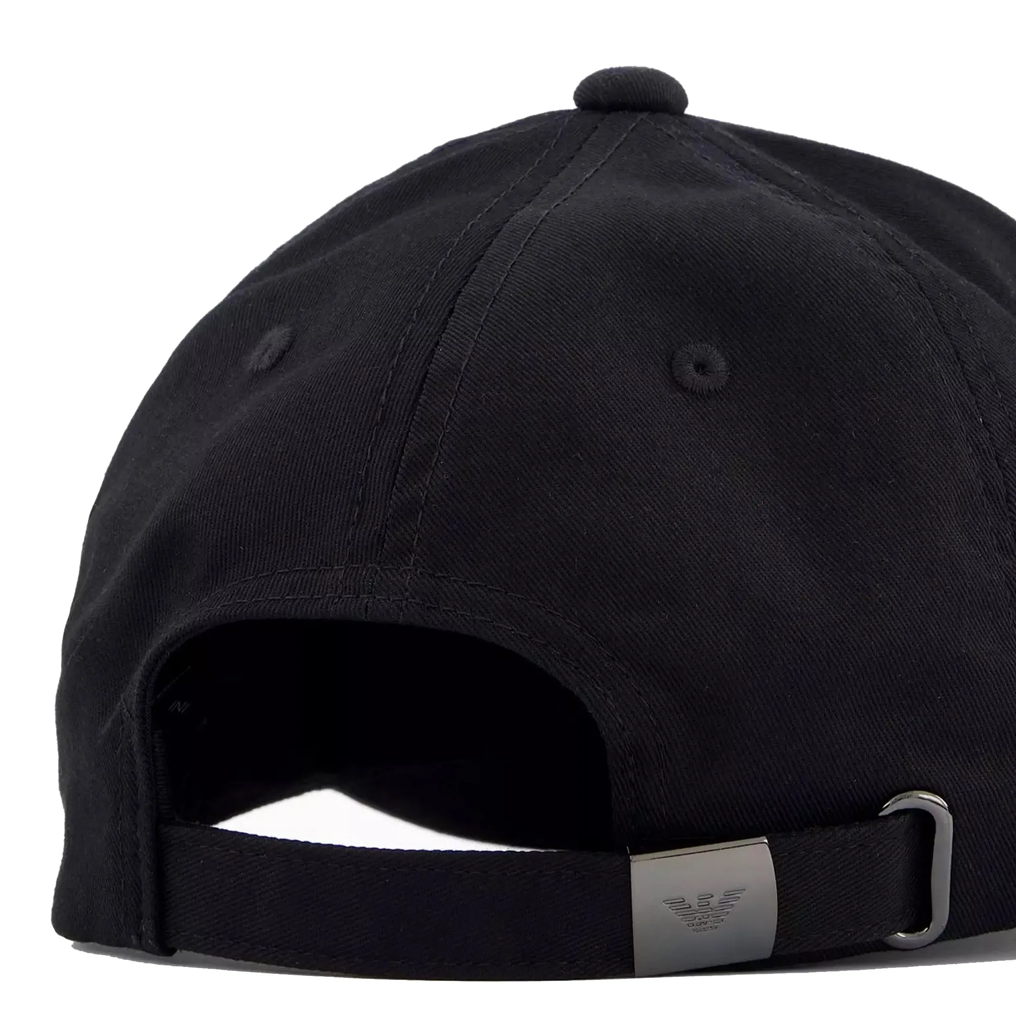 Emporio Armani Beach Small Logo Baseball Cap Black
