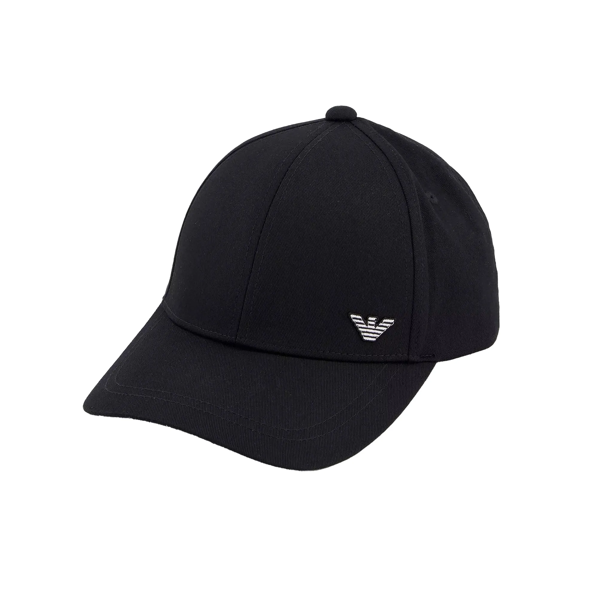Emporio Armani Beach Small Logo Baseball Cap Black