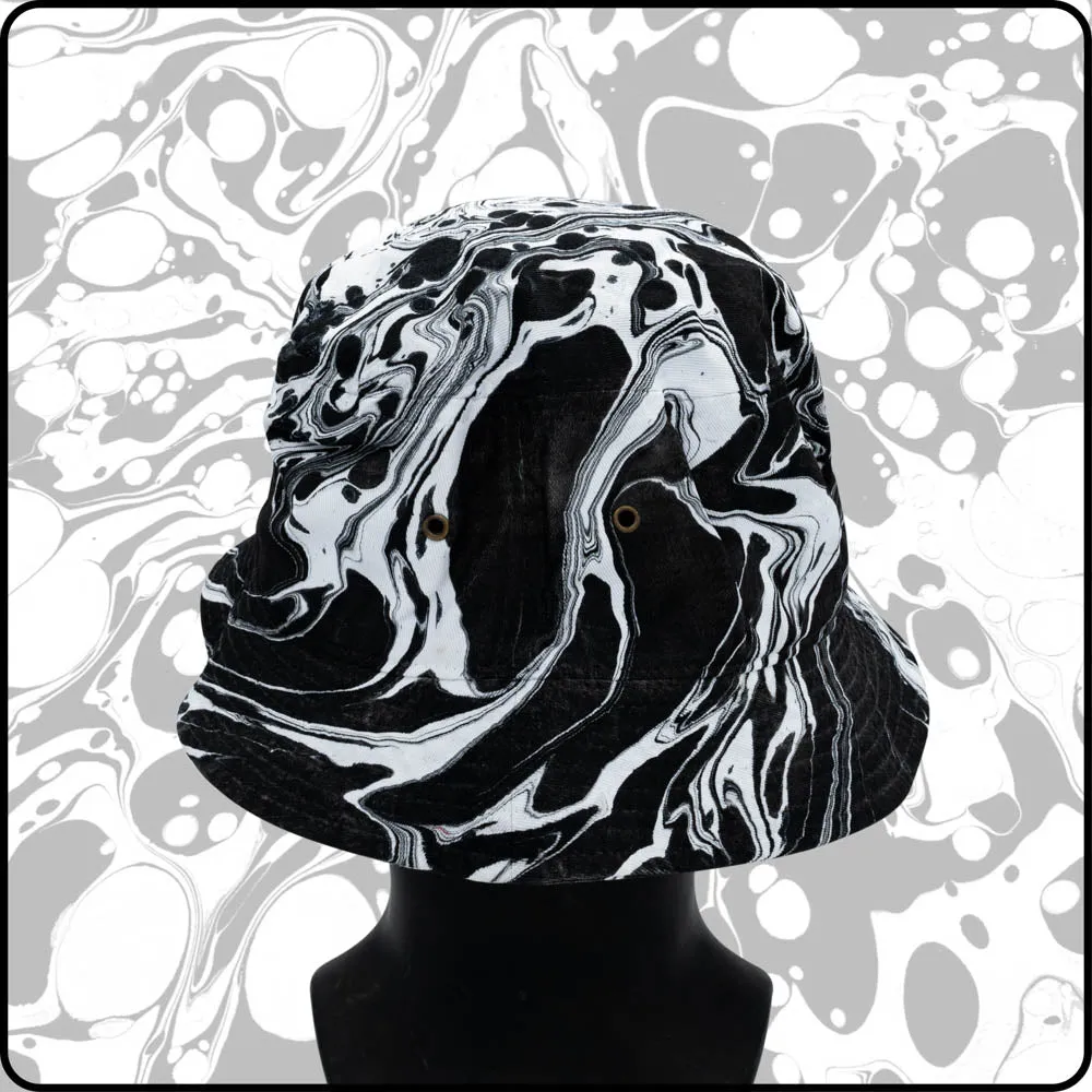 Ghosted RGB Hydro-Dipped Bucket Hat