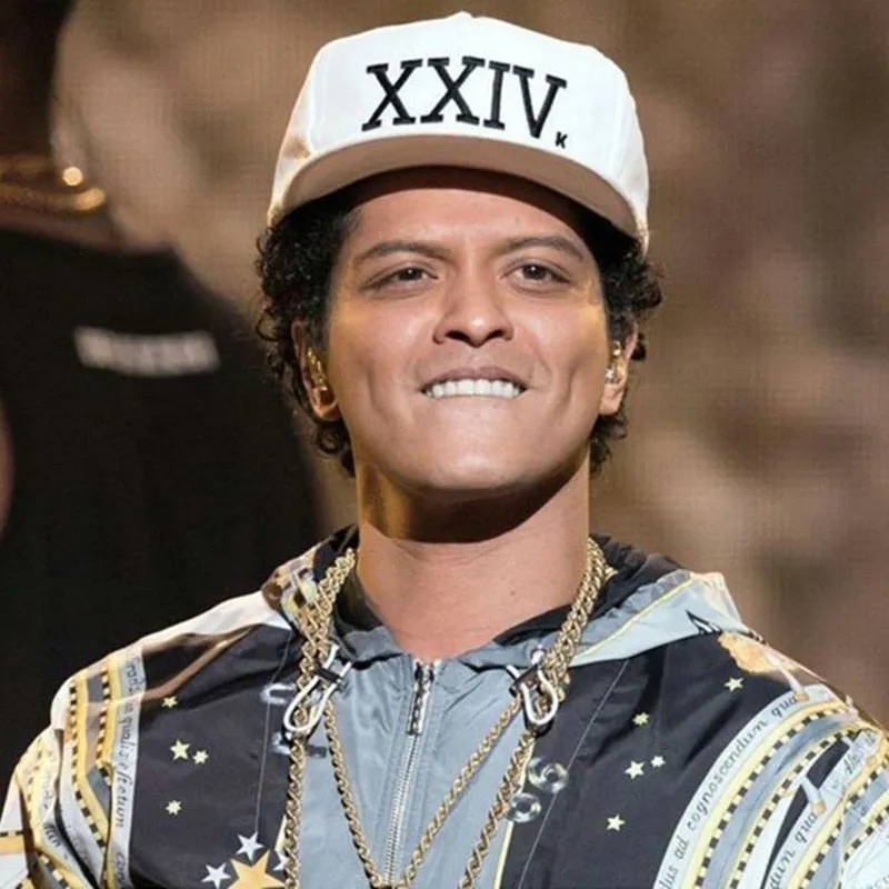 High Quality Bruno Mars 24k Magic Gorras K-pop Bone Hat Baseball Cap