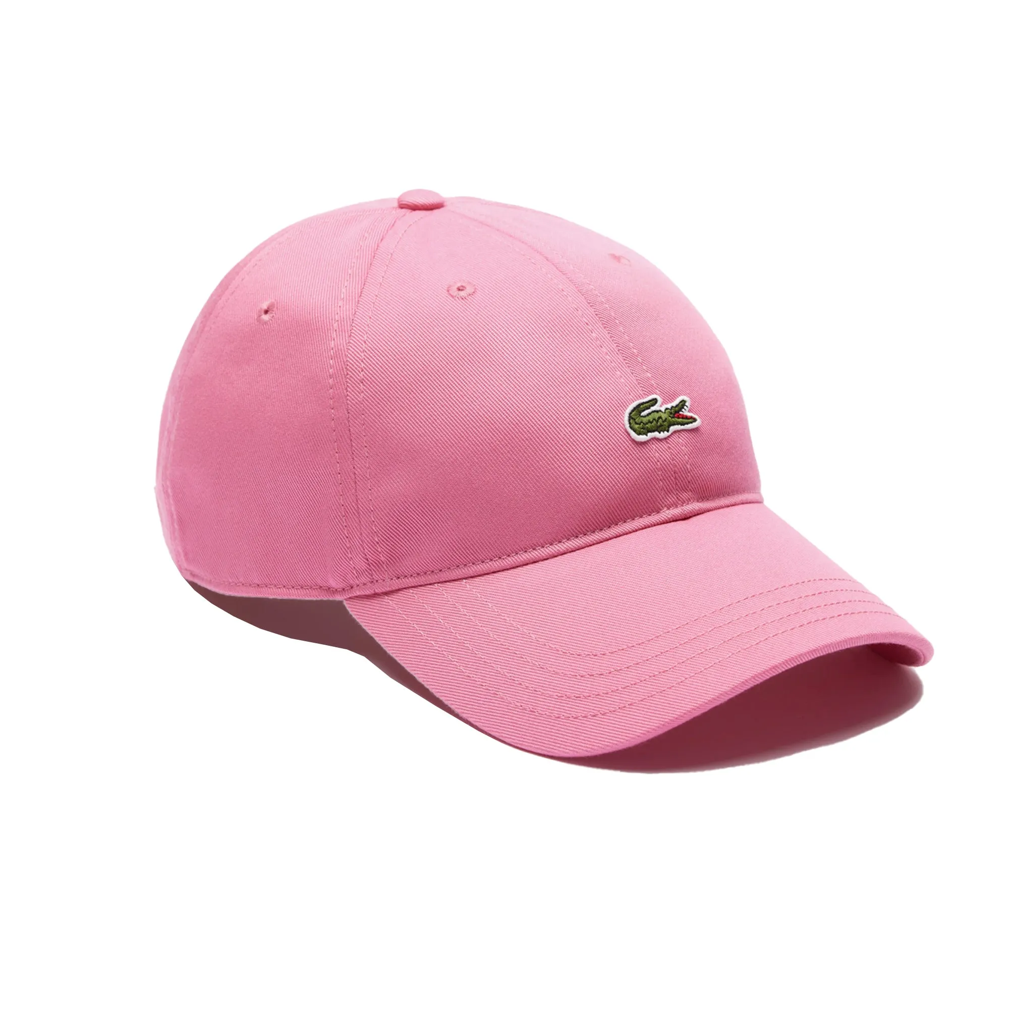 Lacoste Cotton Twill Baseball Cap Bubblegum Pink