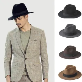 Men Felt Trilby Hat