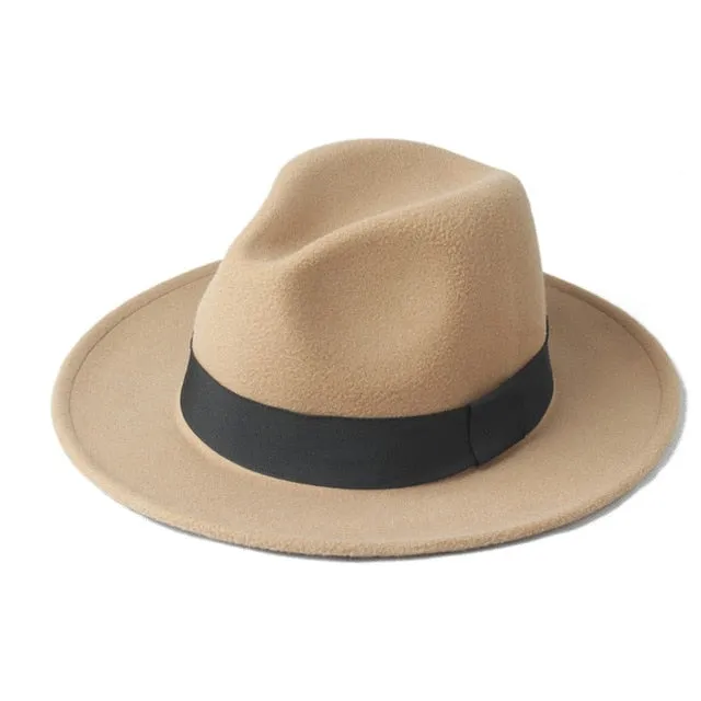 Men Felt Trilby Hat