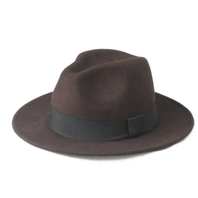 Men Felt Trilby Hat
