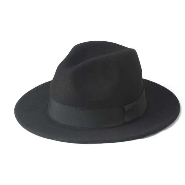 Men Felt Trilby Hat