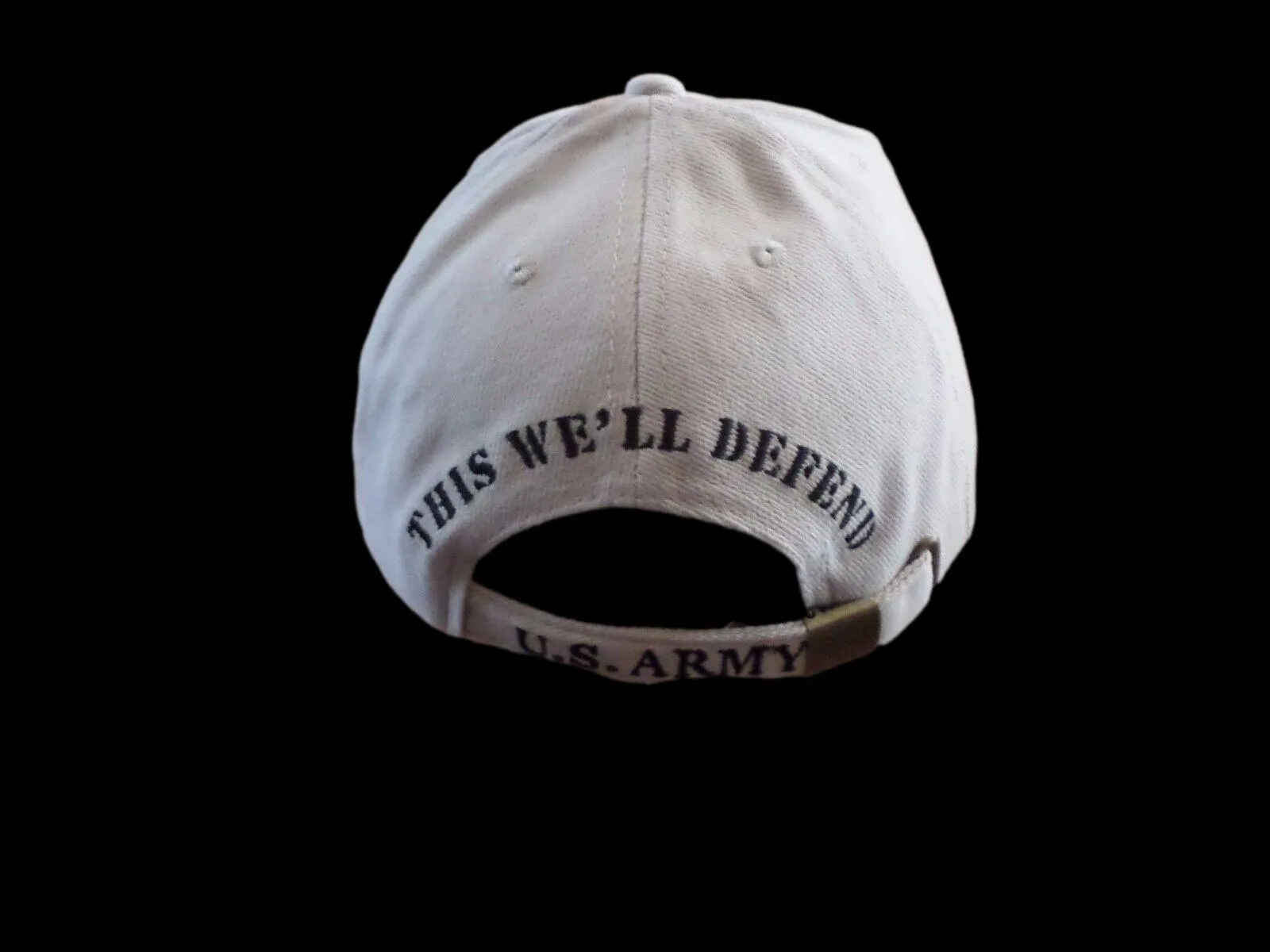 NEW U.S MILITARY ARMY LOGO EMBROIDERED KHAKI HAT CAP OFFICIAL LICENSED HATS