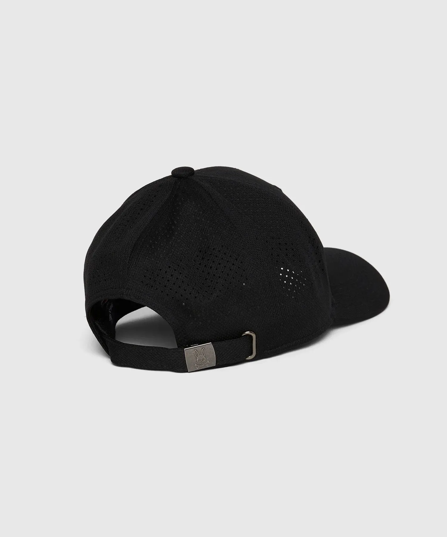 Psycho Bunny Mercer Baseball Sport Cap - Black