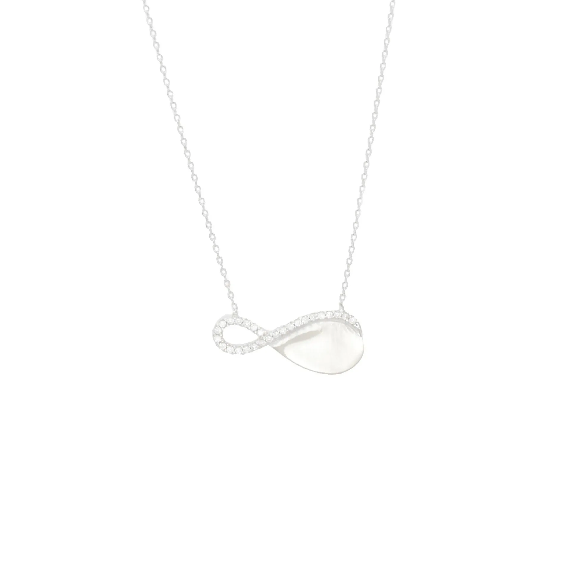 Sparkling Infinity Necklace