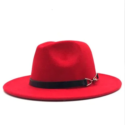Wool Vintage Gangster Trilby Hats